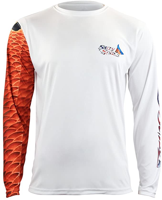 Men's American Flag Fish Lure Angler T-Shirt