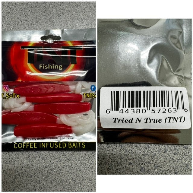 coffee scented fishing lures TNT Fishing