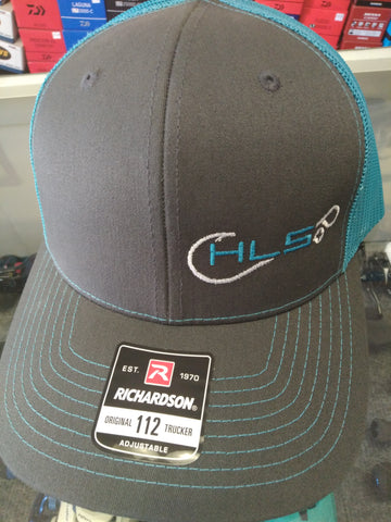 HLS Dark Gray & Light Blue Cap