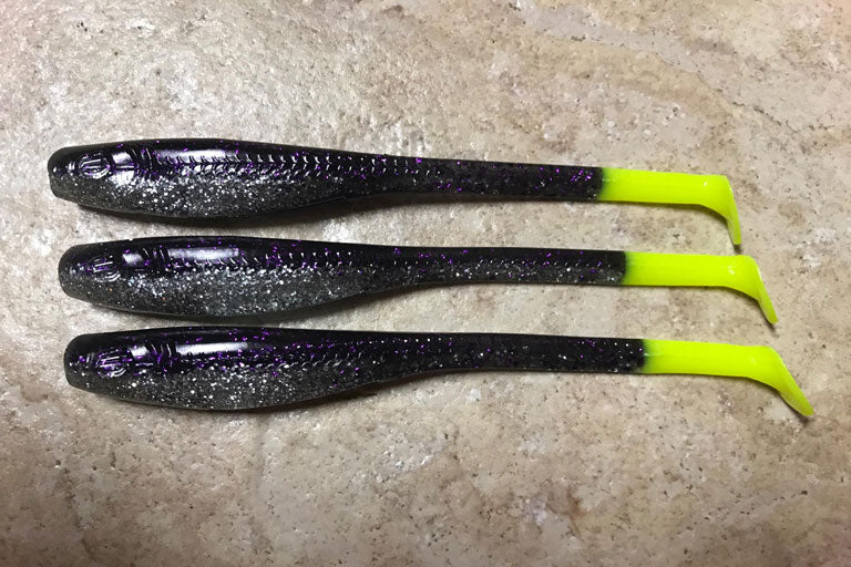 Down South Lures Southern Shad 4.5 - Pearl Charteuse